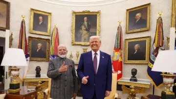 PM Modi and Donald Trump