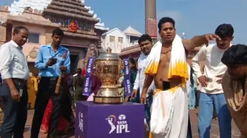 IPL Trophy presented before Lord Jagannath in Puri Srimandir ahead of mega-tournament in March