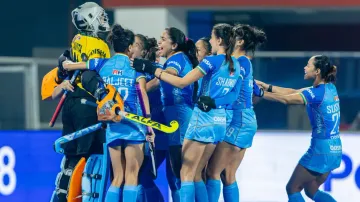  India beat World No. 1 Netherlands 2-1 in shootout in the Women's Pro League in Bhubaneswar 