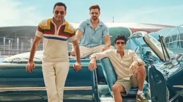 Abhay Deol, Hrithik Roshan, Farhan Akhtar