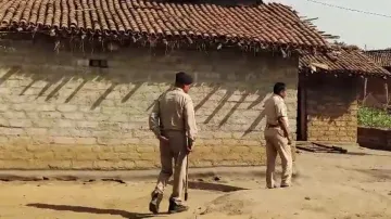 Cops at Crime Spot