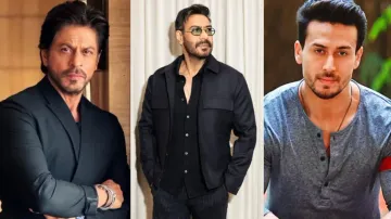 Shah Rukh Khan, Ajay Devgn, Tiger Shroff