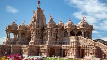 Hindu temple vandalised in US