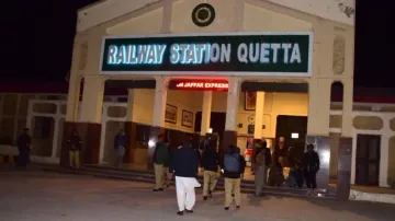 Train attack in Pakistan