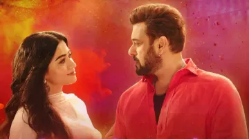 Rashmika Mandanna & Salman Khan in Bam Bam Bhole 