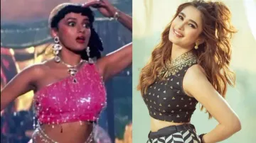 Madhuri Dixit picks Raveena Tandon girl Rasha Thadani for recreating Ek Do Teen Magic