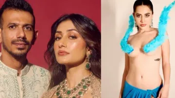 Yuzvendra Chahal, Dhanashree Verma, Urfi Javed