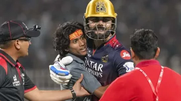 IPL 2025: ‘Jaldi se bhaag ja,’ is what Virat Kohli said to fan who fell at his feet during RCB vs KK