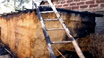 14-month-old girl child charred to death after drunk father sets house on fire in Odisha