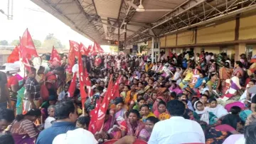 ‘Rail Roko’ staged in Odisha by railway siding workers