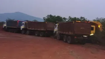 Odisha police seize 13 tipper trucks linked to BJD leader Raja Chakra amid corruption probe