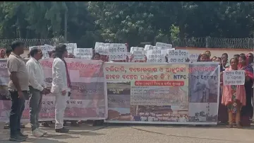 Odisha villagers up in arms against environmental pollution from NTPC ash pond