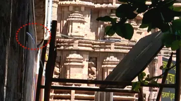 Mugger head sculpture at Puri Jagannath temple removed!