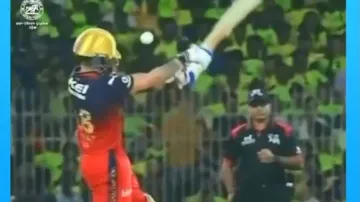 Virat Kohli hit on helmet by fierce bouncer