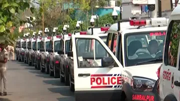 Sambalpur Police gets a boost with 15 new high-tech PCR vehicles to strengthen crime control
