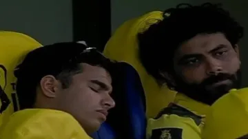 Vansh Bedi found sleeping in the dugout 
