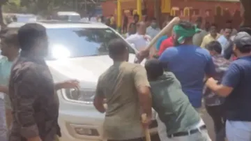 Vehicle of former BJD MLA Pranab Balabantaray ‘attacked’ in Odisha’s Jajpur