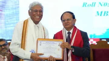 At 84, nuclear scientist earns MBA degree from IIM Sambalpur; plans for third PhD next