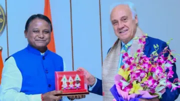 Spanish Ambassador Pujol meets Odisha CM