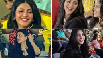 Shruti Haasan spotted crying after MS Dhoni’s CSK losses to SRH in Chennai