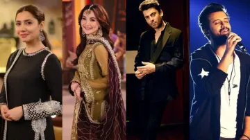 Mahira Khan, Hania Aamir, Fawad Khan & Atif Aslam 