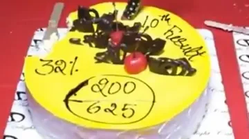 Karnataka boy fails Class 1o exam, family celebrates with cake