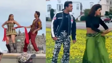 Salman Khan Sushmita Sen Chunari Chunari remake by Varun Pooja Mrunal faces backlash