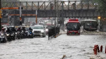 waterlogging in Mumbai due to rain