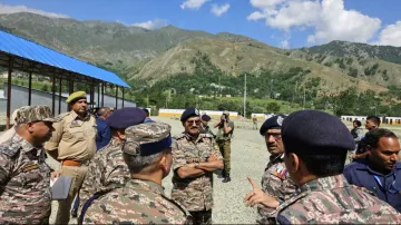 CRPF DG reviews security readiness in Jammu ahead of Amarnath Yatra