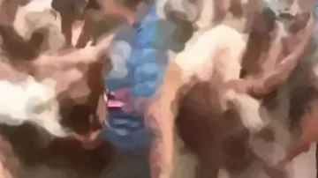 Youth beaten up mercilessly by group of annoyed college girls, watch