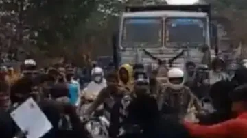 Group of students thrash teacher on bike