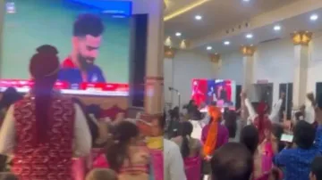 Guests watch IPL Final 