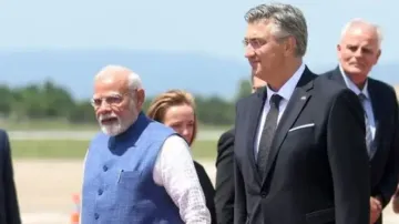 PM Modi in Croatia 