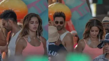 Kartik Aaryan opts for Jethalal inspired haircut Ananya Panday prefers Deepikafication