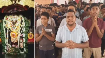 Devotees throng Alarnath temple as Lord Jagannath remains in anavasara at Puri Srimandir