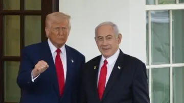 US President Donald Trump and Israeli Prime Minister Benjamin Netanyahu