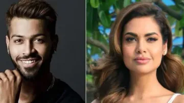 Esha Gupta and Hardik