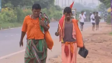 From Biraja to Srikshetra; Group of devotees walk to Puri ahead of Rath Yatra upholding tradition of