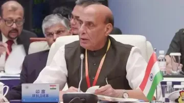 Rajnath Singh at SCO