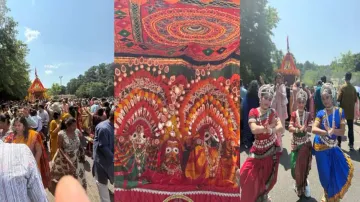 Thousands join grand Rath Yatra celebration in North Carolina
