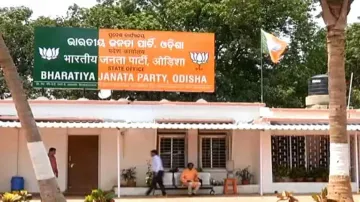 Odisha unit BJP headquarters in Bhubaneswar