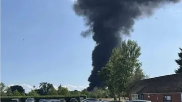 Plane crash at London's Southend airport