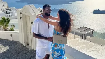 Hardik Pandya and Natasa Stankovic