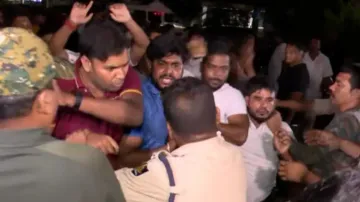 Puri girl set on fire: Tension escalates at AIIMS Bhubaneswar, section 163 imposed