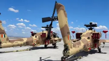 Boeing delivers three Apache choppers to Indian Army