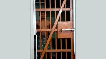 The accused surrendered at the police station