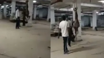 JCB driver hung upside down, beaten by 4 men over 'theft' in Gurugram
