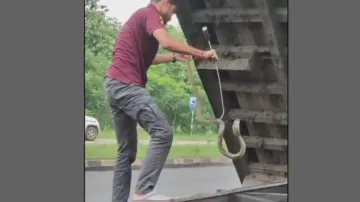 Huge Cobra Rescued From Truck 