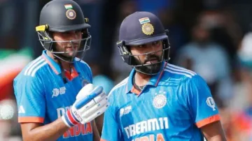 Shubman Gill and Rohit Sharma 