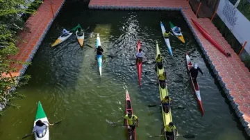Khelo India Water Sports Festival at Dal Lake